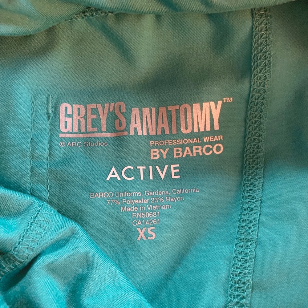 Greys anatomy active scrub pants